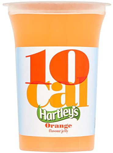 Hartleys Orange Flavour 10 Cal Jelly Pots - 12x175g