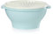 Tupperware Heritage Collection 17,25 Tassenschüssel mit Starburst-Deckel, hellblau, Vintage-Farbe, spülmaschinenfest und BPA-frei (4,1 l)