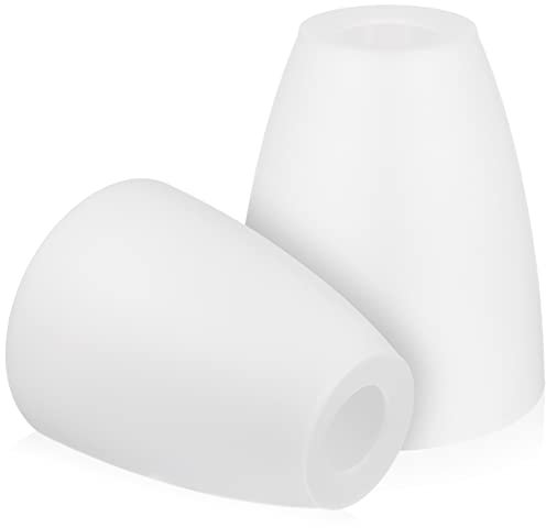 OSALADI Pantalla De Lámpara 2 Uds. Reemplazo De Cubierta De Pantalla De Lámpara De Plástico Pantallas De Lámpara Pequeñas De 4 Pulgadas Pantallas De Lámparas Blancas Para Lámparas De Pie