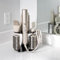 Blow Dryer Accessory Holder - Bathroom Counter Organizer for Hair Dryer Attachments