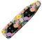 Jndtueit Bügelbrettbezug mit Katzenblume, Cartoon-Kätzchen, 137 x 38 cm, mit Polsterung, kratzresistent, buntes Blumenmuster, elastischer Rand und Riemen