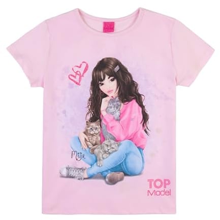 Top Model Mädchen T-Shirt mit Miju 75011 rosa