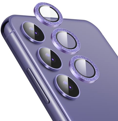 Diruite Lens Protector for Samsung Galaxy S24+ Camera Lens Cover,HD Tempered Glass+Aluminum Frame Lens Protector for Samsung Galaxy S24+ Camera Protector