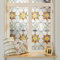 Homease 3D Dekorative Fensterfolie, Buntglas Sichtschutzfolie, UV-Schutz Blickdicht Glasmalerei, Berdickte Glasdekorfolie für Schlafzimmer, Badezimmer, Haustür, Statisch Haftend, Strukturglas 60x180cm