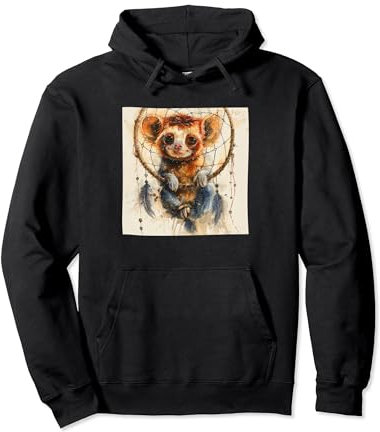 Loris Dreamcatcher-Grafik Pullover Hoodie