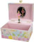 GICO 92072 Boîte à bijoux ballerine pour fille avec musique, figurine rotative et miroir, cadeau d'anniversaire, boîte à bijoux pour fille, 15 x 13 x 9 cm