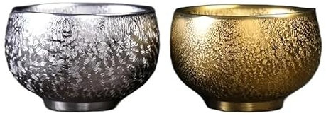 BoBoBn Tazas de té de Estilo Antiguo Hechas a Mano Tazas y Cuencos de té Coloridos JianZhan, colección de diseñadores Ceremonia de artesanías Antiguas Taza de Marca, Estilo Antiguo, Hecho a Mano