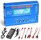 Lipo Battery Charger, 80W 6A Lipo Balance Charger, RC Battery Charger with Power Cord, Airsoft Battery-charger, Imax b6 Recharger with AC Power Adapter for Li-ion, NiMh, Li-Fe, NiCd, Pb