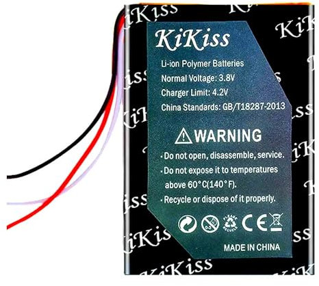 2100mAh High Capacity Li-ion Polymer Mp4 Player Battery,Replacement Compatible for Sony Walkman NW-A35 NW-A45 NW-A46 NW-A47 NW-A55 NW-A56 NW-A57 NW-A105 NW-A106 NW-A107 MP4 with Tool Kits
