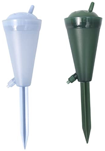 TOYANDONA 2Piezas Dispositivos de Autorriego de Plantas Goteros Automáticos Ajustables Unidades el Cuidado de Plantas durante Vacaciones