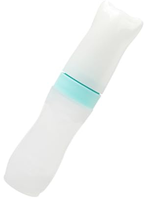 VANZACK Silikon Quetschflasche 120 Ml mit Babysilikon Löffel Frei Weiches Fütterungsset für Beikoststart Praktisch für Babyfütterung und Reisen Zufälliger Stil