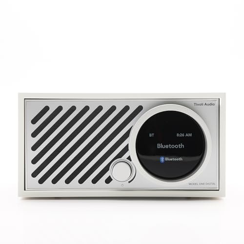 Tivoli Audio Model One Digital Wi-Fi & Bluetooth FM Radio – Gen 3 (White/Silver)