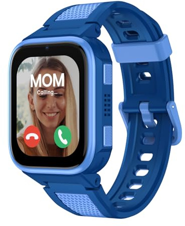 LAGENIO K10 4G Smartwatch bambini con GPS e funzione telefono, schermo da 1,8 pollici, batteria da 950 mAh, Impermeabile IP68, modalità classe, chiamata di emergenza SOS - orologio smartwatch bambini
