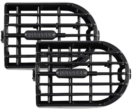 Para Opel Para Combo C Para Corsa C 90535120 Rejilla De Ventilación Central Para Coche Cubierta De Salida De Aire Acondicionado Rejilla Aire Acondicionado(2Pcs)