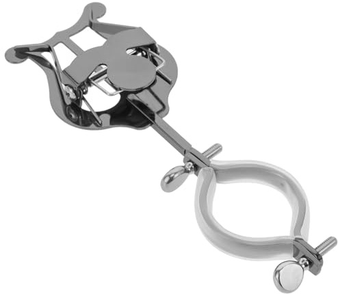 Generic Schwarzer Tragbarer Notenclip aus Legierung für Klarinetten und Oboen Sicherer Notenhalter für Marschkapellen und Auftritte für Anfänger und Musiker