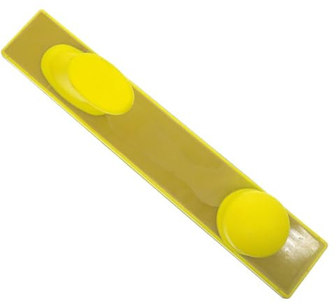 70 x 390 mm - Tabla de lijado para pulido a mano - Bandeja de molienda rectangular para bricolaje profesional de madera/metal acabado amarillo