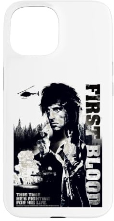 Hülle für iPhone 15 Rambo First Blood Stallone 80er Jahre Actionfilm