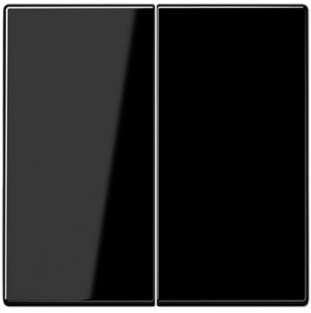 JUNG 1fach Abdeckung Serienschalter, Serientaster Schwarz LS995SW 1 St.