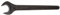 KS TOOLS 517.0541 - Clé à fourches simple brunie - 41 mm - En Chrome vanadium - Grande résistance à la corrosion et à l’usure
