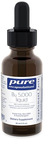 Pure Encapsulations B12 5,000 Liquid, 1 Fl Oz