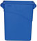 Rubbermaid Commercial Products FG354173BLUE, Recycling Container with Handles, 60 L - Blue