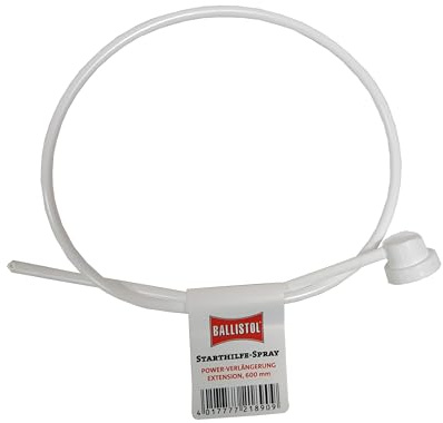 BALLISTOL 21890 Powerlanze – Verlängerung für Starthilfe-Spray – Startwunder – 60cm Länge