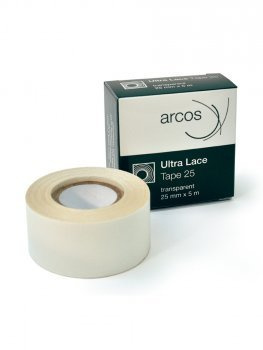 Arcos Ultra Lace Tape für Extensions & Zweithaar Kleberolle 2,5cm x 5m