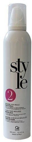 Style - Medium Hold Mousse für Lockiges Haar - Definiert Locken - Styling mit Schutzwirkung gegen Luftfeuchtigkeit - 300ml