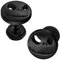 Soul-Cats 1 Paar Fakeplugs Halloween Nightmare, Farbe: Schwarz
