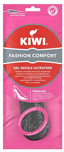 Kiwi Shoe Fashion Comfort Semelle intérieure en gel ultra fine 1 paire