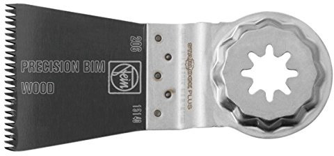 FEIN 63502206220 E-Cut Precision BIM-Sägeblatt, SLP, 50x45mm, 3 St, schwarz/silber, 3 Stück
