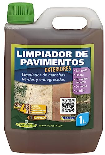 MONESTIR - Limpiador Pavimentos Exteriores - 1 Litro