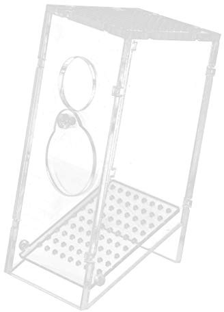 Tubayia Aquarium Fischfalle Fische Krabben Garnelen Fänger Köder Box für Aquarien Fisch Tank
