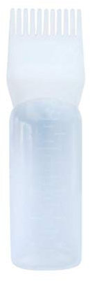 1PC Wurzel Kamm-Applikator Flasche Haarfärbung Dye Wesentliche Salon Haarreinigungsflasche 4 Ounce Mit Gradskala