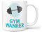 TeHe Gifts Gym Wanker Gift Mug Funny Rude for Him Her Men Women Birthday Gifts