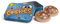 Erzi 13235 Cookies aus Holz in der Dose, Kaufladenartikel für Kinder, Rollenspiele