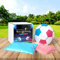 Heboland Gender Reveal Fussball mit Pulver, Explodiert Blau oder Rosa Pulver für Jungen oder Mädchen Überraschung Geschlecht Verkünden