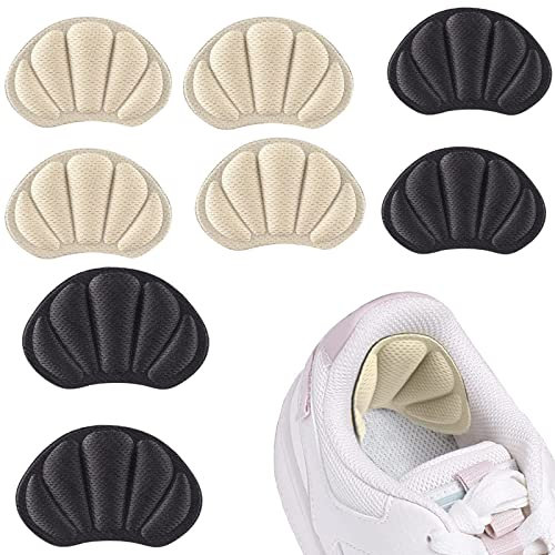 Cuscini per tallone Pad Heel,di cuscinetti per il tallone,4 paia comodi cuscinetti per il,soletta autoadesiva per la cura dei piedi per scarpe,impediscono ai talloni di sfregare e scivolare