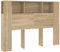 vidaXL Testiera con Scomparti Rovere Sonoma 140x18,5x104,5 cm