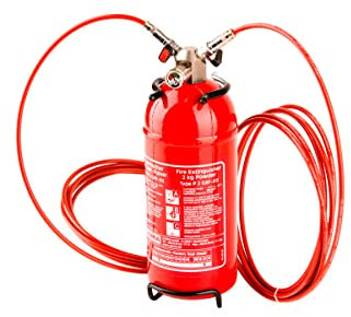 Gloria Typ P2 GXF-OS Automatik Feuerlöscher Boot Motor Löschanlage 2kg Pulver 2m
