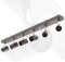 max K O M F O R T LED Deckenleuchte schwarz | 6x E27 Fassung 6-flammig | schwenkbar Deckenlampe Deckestrahler Deckenspot Wandleuchte proShine-E276-BK