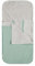 Baby's Only - Sommer Fußsack Babyschale 0+ - Fresh ECO - Atmungsaktiv und absorbierend - Hydrophile Stoff aus 100% Bio-Baumwolle - Für 5- und 3-Punkt-Gurten Autositz - Stonegreen