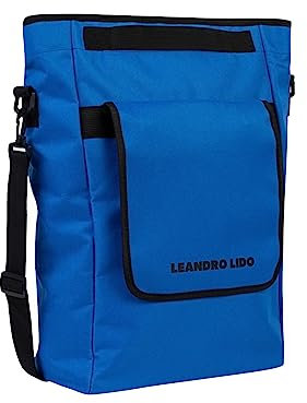 Leandro Lido Rapallo Radsport Fahrrad Tasche 20 L Gepäcktasche 48 x 30 x 15 Hinterradtasche Gepäckträger (Blau)