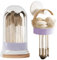 Veki 3 in 1 Silikon Pinselreiniger, Make Up Pinselreiniger zum Reinigen, Trocknen und Aufbewahren, Tragbares Makeup Pinsel Reinigungsmatte für Makeup Pinsel, Makeup Schwamm (Eskalieren Lila)