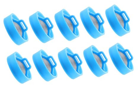Veemoon 10pezzi Filtro Valvola Ingresso Acqua Lavatrice Filtri Rete in Metallo Per Accessori Sedimenti Protezione Anticongiuntura Tubo Flessibile