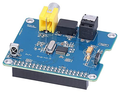 Spacnana Soundkartenmodulplatine, Verstärker-Audiomodul 25 W DiGi+Digitales Soundkartenmodul HiFi-Erweiterungsplatine für Raspberry, Computerinterne Soundkarten