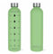 FOCUZ® Bouteille motivante 1 l [verte] avec marqueur de temps motivant, gourde 1 l, 1 l – anti-fuite, sans BPA, passe au lave-vaisselle, convient aux boissons gazeuses