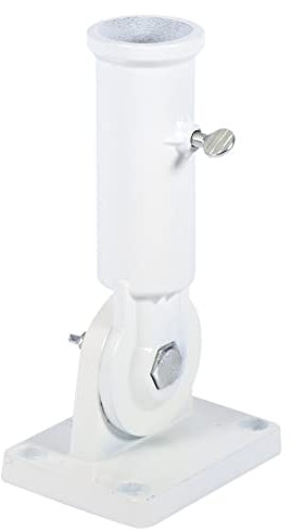 Aumotop Edelstahl-Fahnenmasthalter, Wandhalterung, Windsack-Basis mit Schrauben