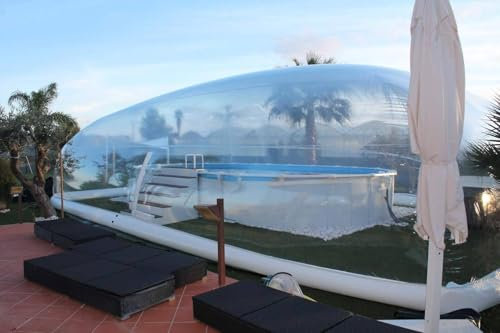 Coperture per piscine a cupola Tenda a bolle gonfiabile Copertura per piscina gonfiabile/Copertura per piscina gonfiabile a bolle Air Clear Cupola/Copertura gonfiabile rettangolare,10x5x3m