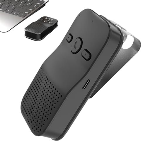 Manos libres para teléfono móvil, manos libres inalámbricas, manos libres 5.4 para teléfonos de coche para llamadas manos libres, altavoz portátil para coche